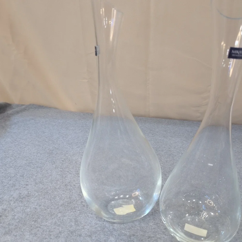 Mikasa Oenology Specific Carafe Set of 2 Wine Decanter Glass D2197 New In Box - Picture 3 of 10
